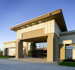Picture of DST building.